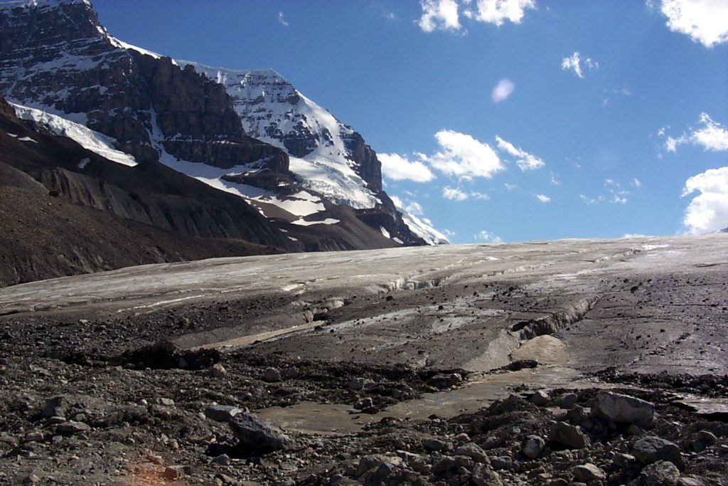 The Columbia Ice Field.